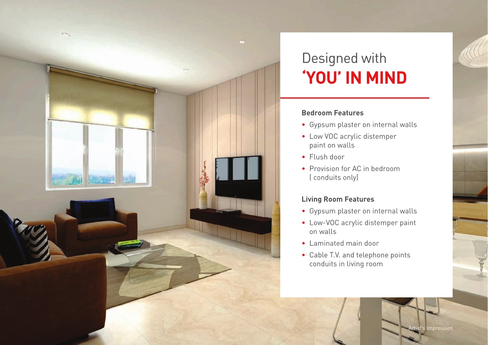 Mahindra Palghar Internal Amenities